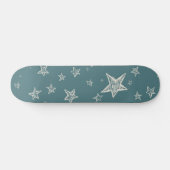 Sternmuster Skateboard (Horizontal)