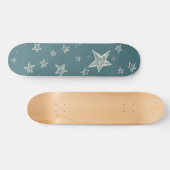 Sternmuster Skateboard (Horizontal)