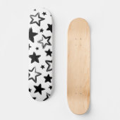 Sternmuster Skateboard (Vorderseite)