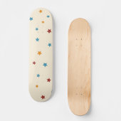 Sternmuster Skateboard (Vorderseite)
