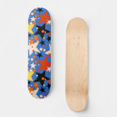 Sternmuster Skateboard (Vorderseite)