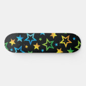 Sternmuster Skateboard (Horizontal)