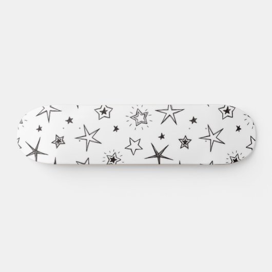 Sternmuster Skateboard (Horizontal)