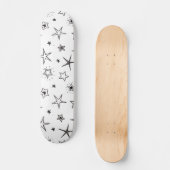 Sternmuster Skateboard (Vorderseite)