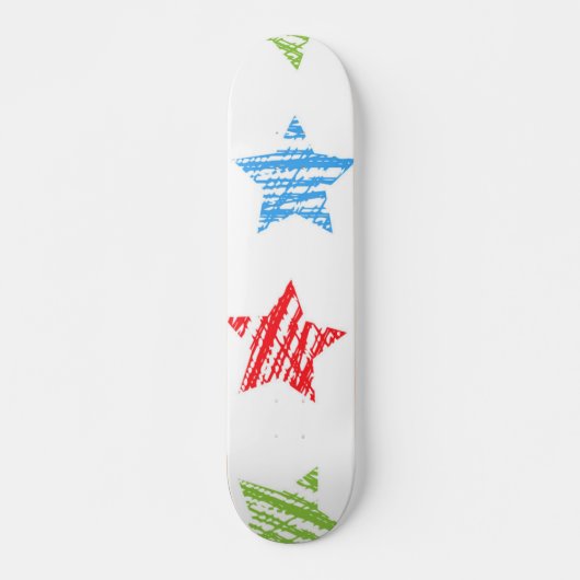 Sternmuster Skateboard (Vorne)