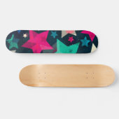 Sternmuster Skateboard (Horizontal)