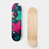 Sternmuster Skateboard (Vorderseite)