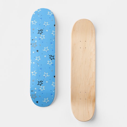 Sternmuster Skateboard (Vorderseite)