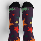 Sternmuster Socken (Oben)