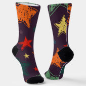 Sternmuster Socken (Gewinkelt)