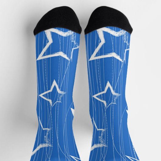 Sternmuster Socken (Oben)