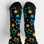 Sternmuster Socken (Oben)
