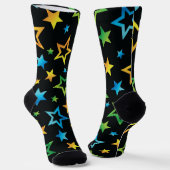 Sternmuster Socken (Gewinkelt)
