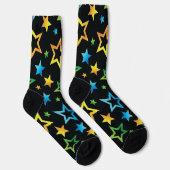Sternmuster Socken (Rechts)