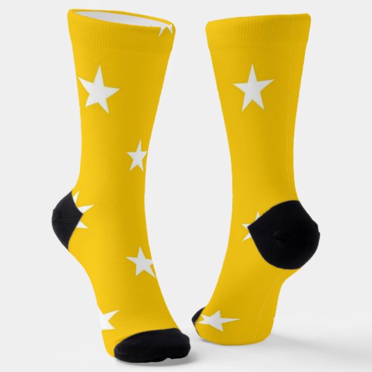 Sternmuster Socken (Gewinkelt)