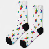 Sternmuster Socken (Linkes Detail)