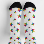 Sternmuster Socken (Oben)