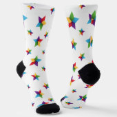 Sternmuster Socken (Gewinkelt)