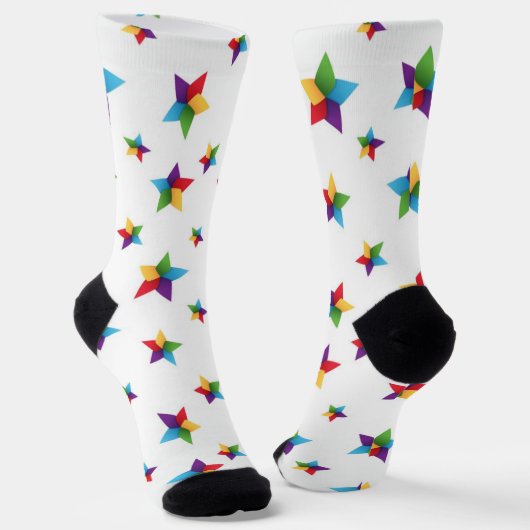 Sternmuster Socken (Gewinkelt)