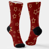 Sternmuster Socken (Gewinkelt)