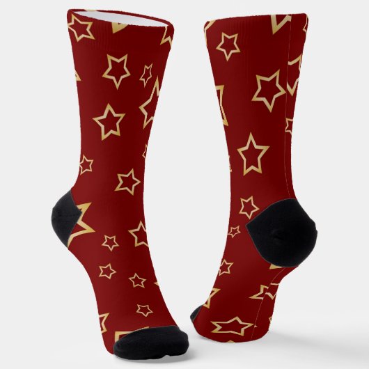 Sternmuster Socken (Gewinkelt)