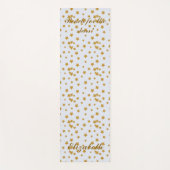 Sternmuster Text Reichweite für die Sterne Yoga Ma Yogamatte (Vorderseite)