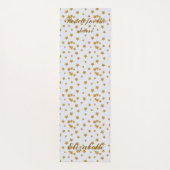 Sternmuster Text Reichweite für die Sterne Yoga Ma Yogamatte (Rückseite)