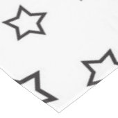 Sternmuster Tischdecke (Schrägansicht)