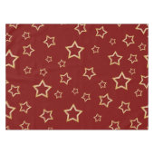 Sternmuster Tischdecke (Vorderseite (Horizontal))