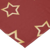 Sternmuster Tischdecke (Schrägansicht)