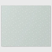 Sternmuster Traumhaft Boho Druck Kinder Weich Mint Geschenkpapier (Flach)
