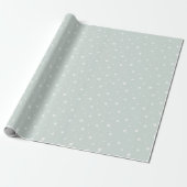Sternmuster Traumhaft Boho Druck Kinder Weich Mint Geschenkpapier (Ungerollt)