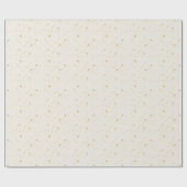 Sternmuster (von weiß) geschenkpapier (Flach)