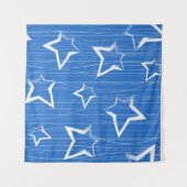 Sternmuster Wandteppich (Vorderseite (Horizontal))