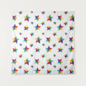 Sternmuster Wandteppich (Vorderseite)