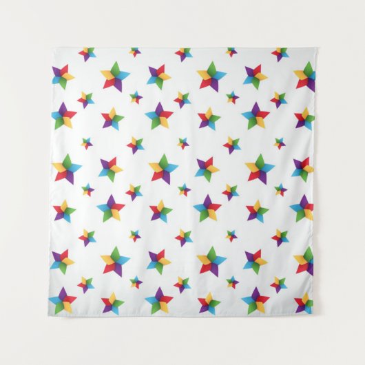 Sternmuster Wandteppich (Vorderseite)