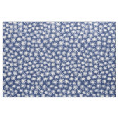 Sternmuster - Weiß auf blau #1D336D Stoff (Yard (91,4 cm))