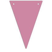 Sternmuster weiß transparent + Ihr Hintergrund Wimpelkette (Zweite Fahne)