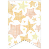 Sternmuster Wimpelkette (Dritte Fahne)