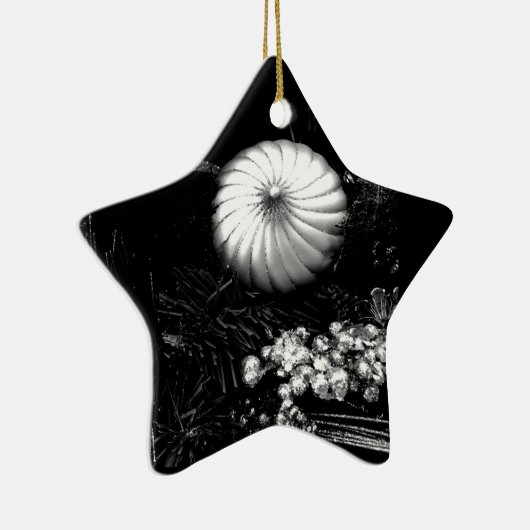 STERNORMUNG MIT **CHRISTMAS-DEKORATIONEN** KERAMIK ORNAMENT (Rechts)