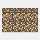 Sternpilz (Stern & Pilz) Geschenkpapier Set (Vorderseite 3)