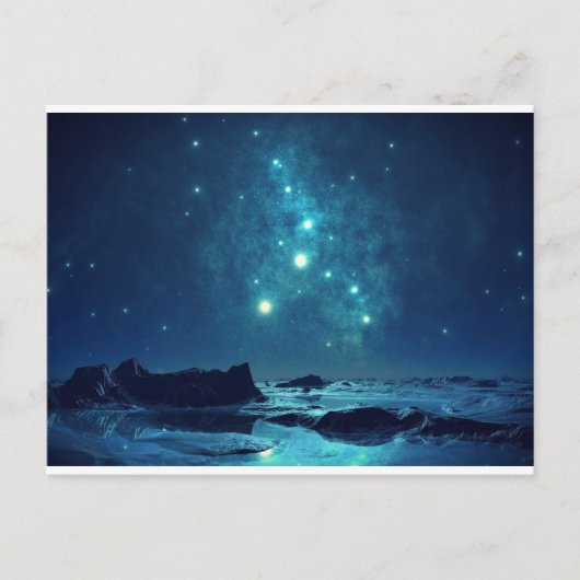 Sternpostkarte Postkarte (Vorderseite)