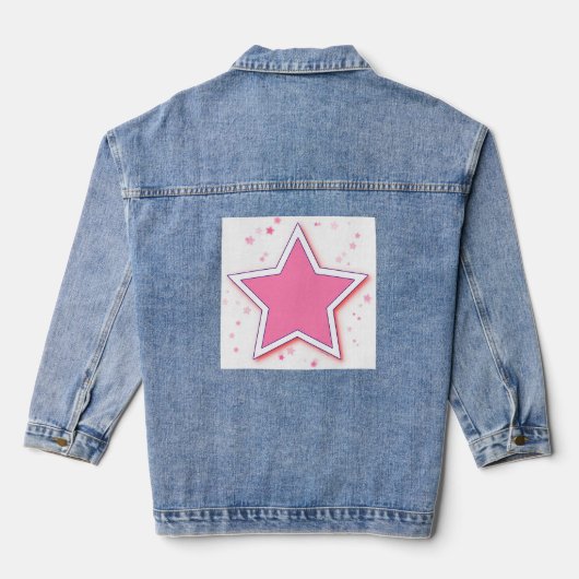 Sternqualität jeansjacke (Rückseite)