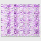 Sternrastermuster Geschenkpapier (Flach)