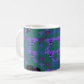 Sternrosen Kaffeetasse (Vorderseite Links)