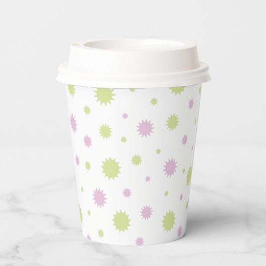 Sterns. Geschenkpapier Pappbecher (Rückseite)