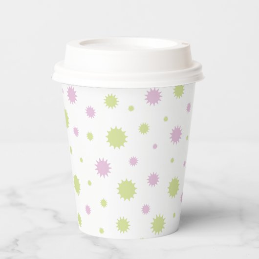 Sterns. Geschenkpapier Pappbecher (Vorderseite)