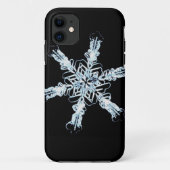 Sternschneekristall Case-Mate iPhone Hülle (Rückseite)