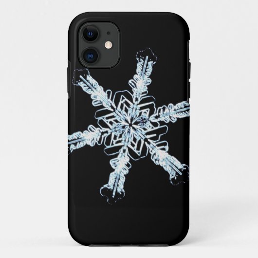 Sternschneekristall Case-Mate iPhone Hülle (Rückseite)