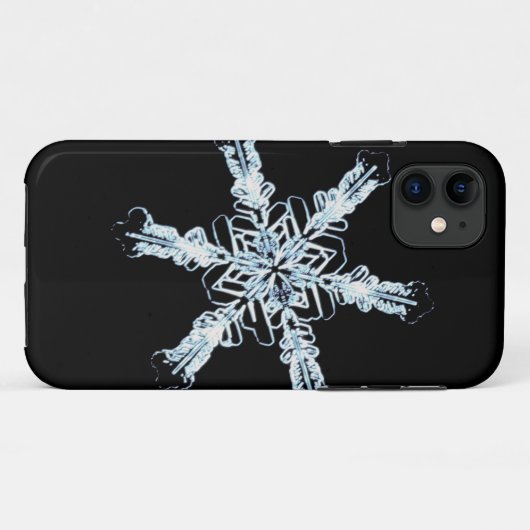 Sternschneekristall Case-Mate iPhone Hülle (Rückseite (Horizontal))